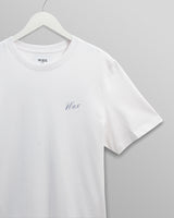 wax london men's Dean - White London Venus Graphic Organic Cotton T-Shirt