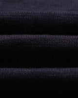 wax london men's Wayfarer - Navy Slub Cotton And Linen Cardigan